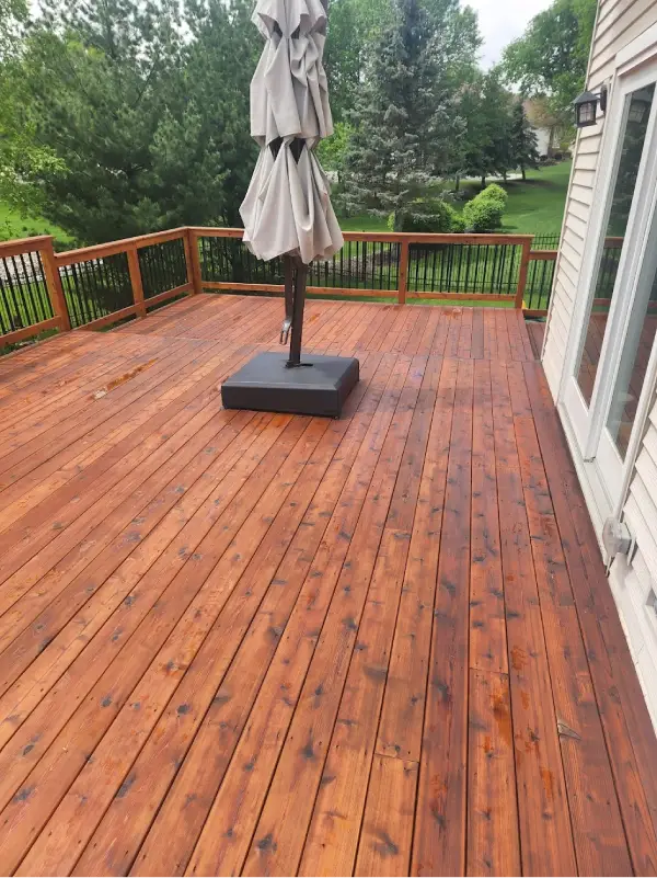 deck staining near me